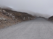 Driving down from Kea, the clouds start creeping in...                              