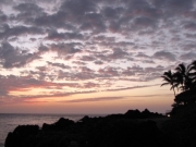 Can you hear the ancient Hawaiians drumming to this sunset?                               