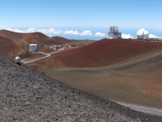 Moonscape on top of Mauna Kea, 13,000 feet above sea level                               