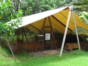 The yoga space on my friend's farm                               