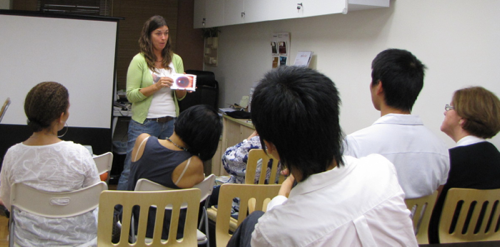 Teaching the Science of Iridology in Hong Kong China