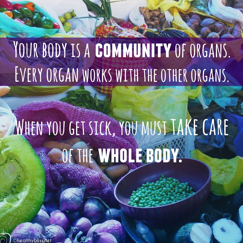 Your body is a community!