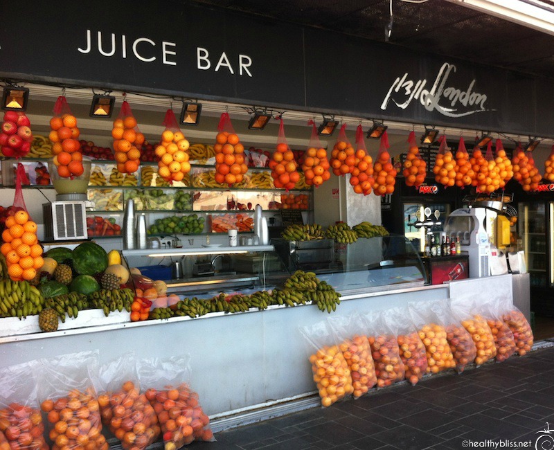 A fresh juice is a welcomed hit of energy & nutrients for your body